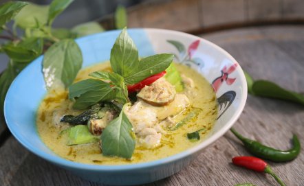 Curry z kurczaka z mlekiem kokosowym – przepis