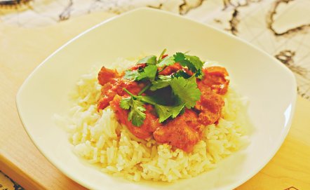Kurczak tikka masala z ryżem basmati – przepis