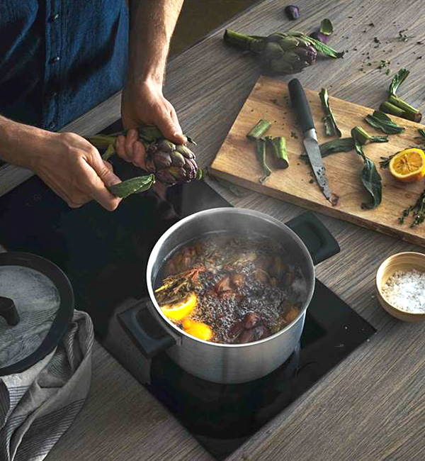 Fiskars Hard Face Steel garnki