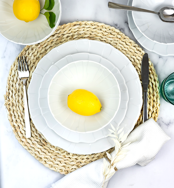 Lubiana Sunny zestaw obiadowy 6/18