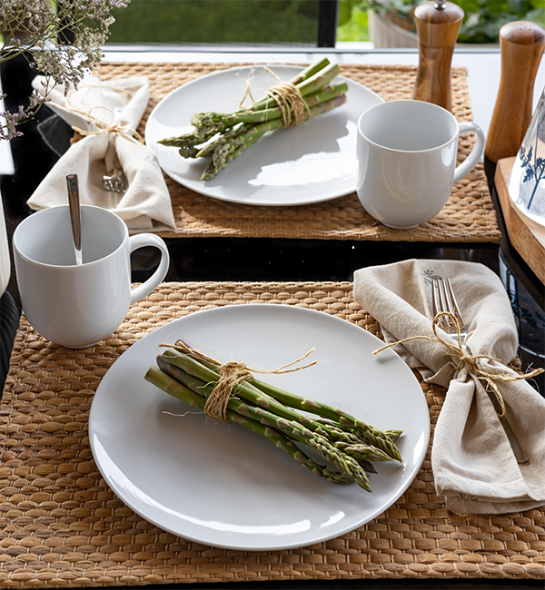 Lubiana Vanilla zestaw obiadowy 6/18